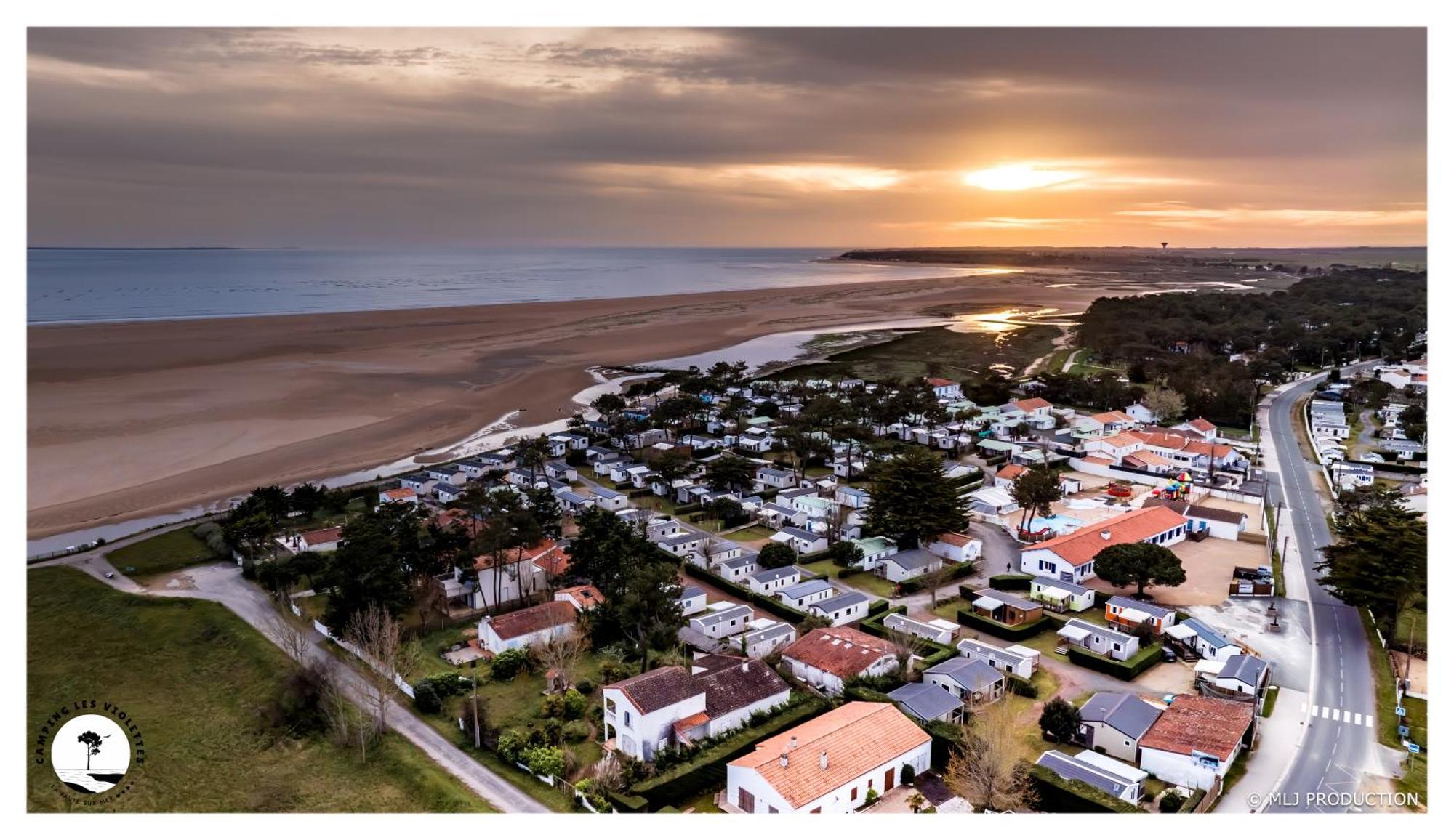 Camping Les Violettes La Faute-sur-Mer Esterno foto