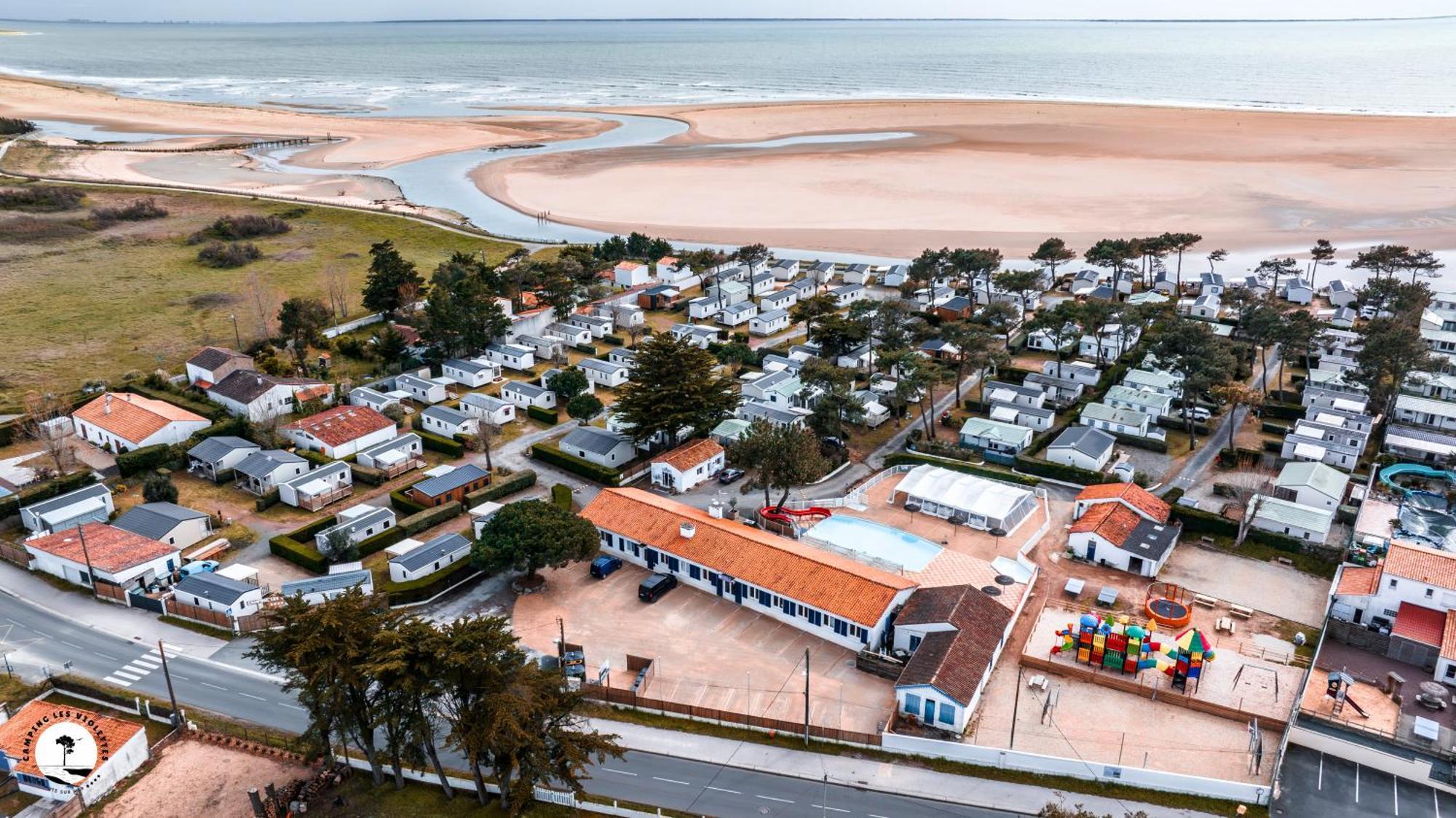 Camping Les Violettes La Faute-sur-Mer Esterno foto