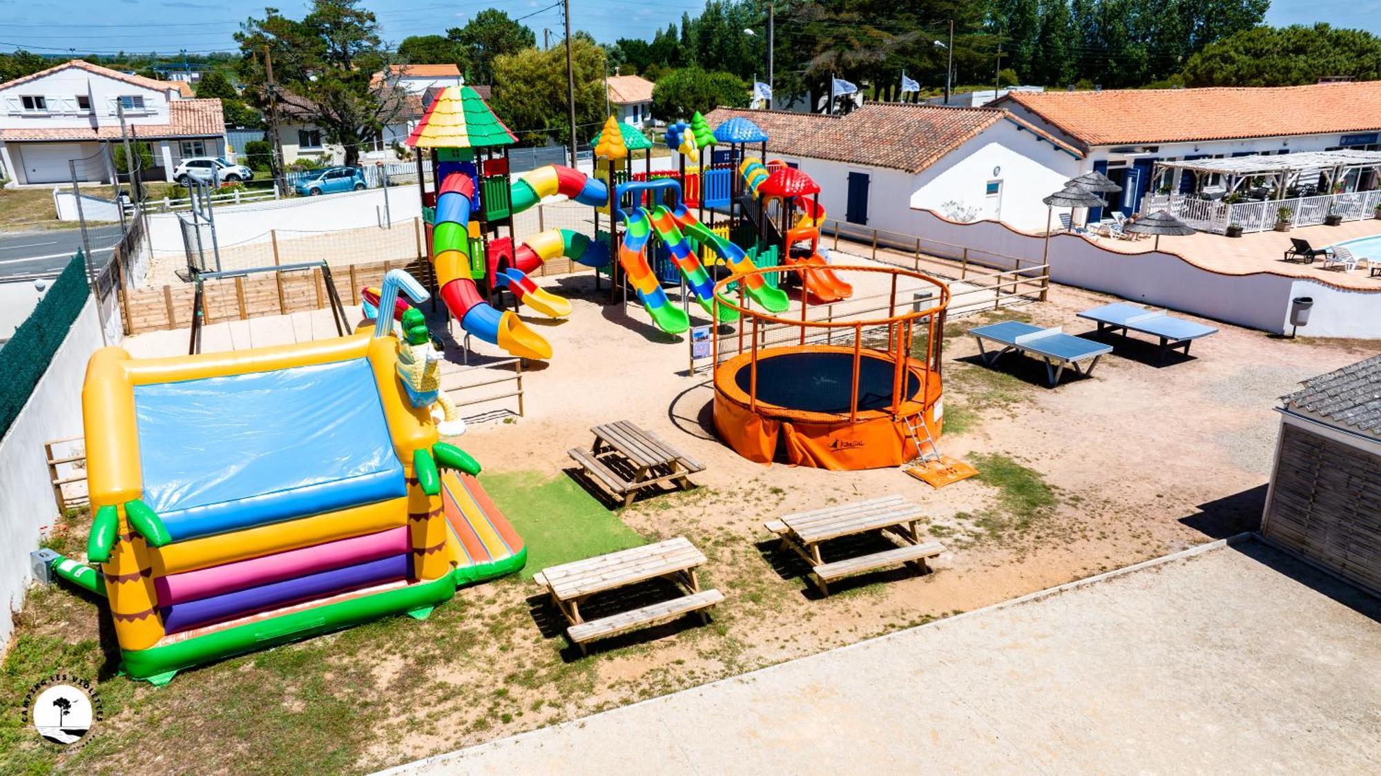 Camping Les Violettes La Faute-sur-Mer Esterno foto